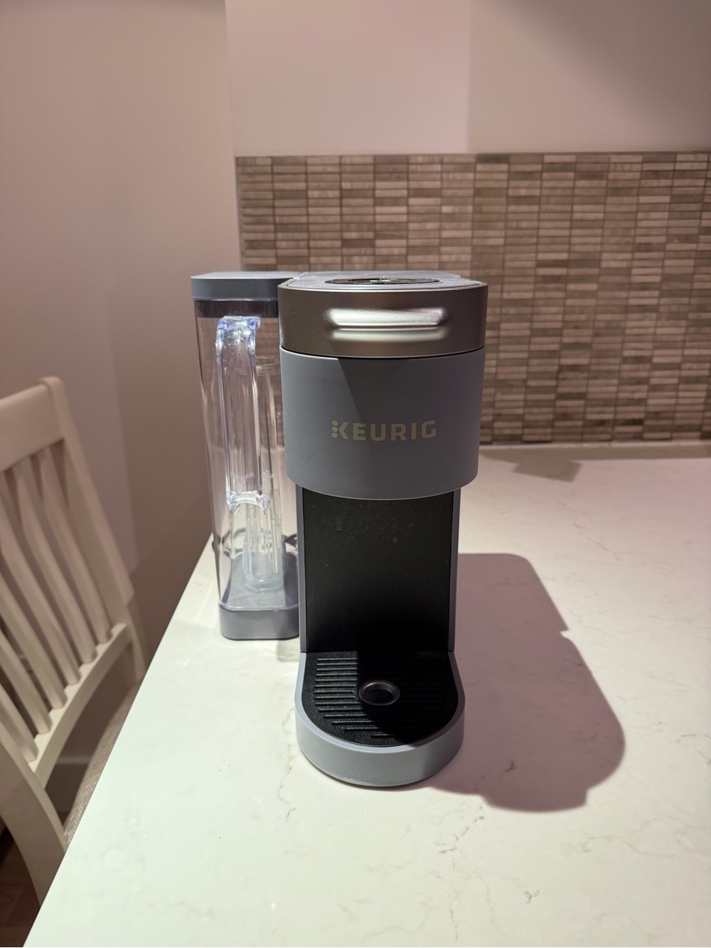 Keurig K- Supreme Single-Serve Coffee Maker in Light Gray